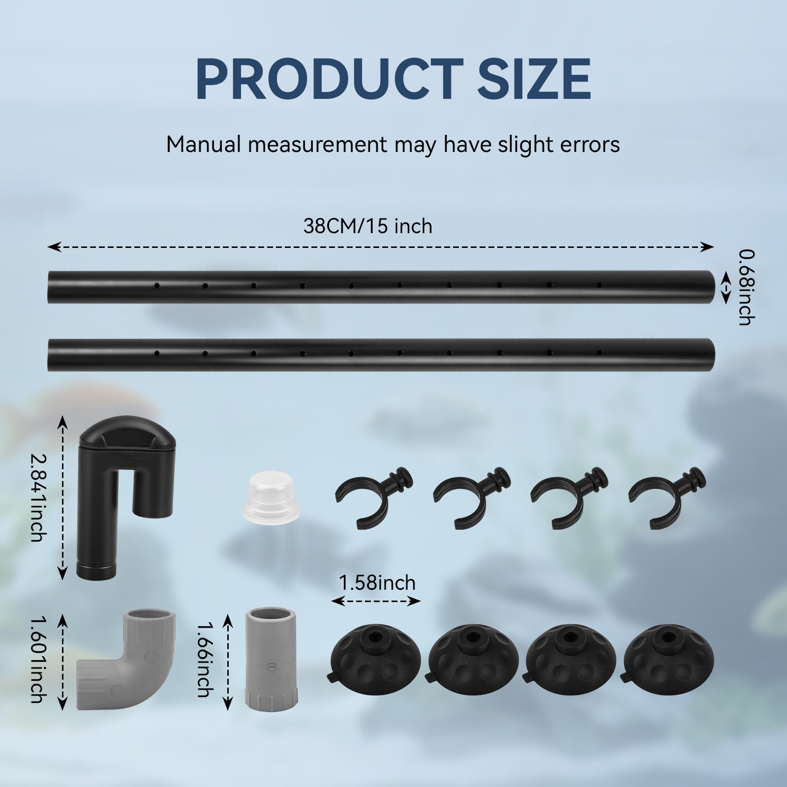 Magluv AHGA234 gros plan sur perforations montrant distribution d'eau uniforme