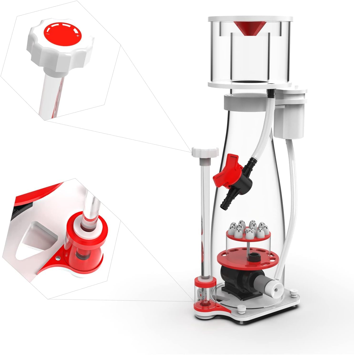 MagTool en aquarium récifal montrant eau plus claire et meilleure stabilité