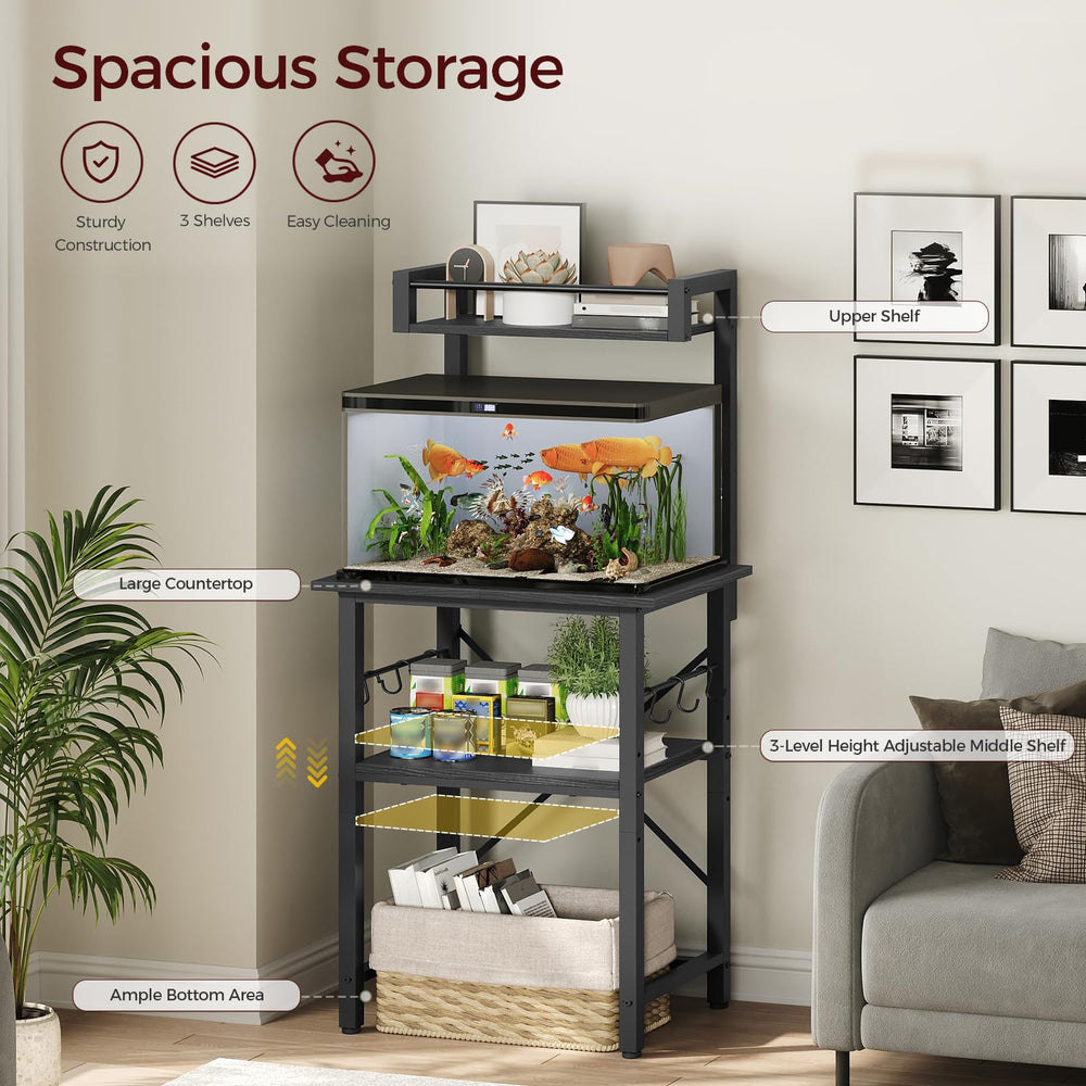 MAHANCRIS crochets latéraux en usage, organisent filets et petits accessoires