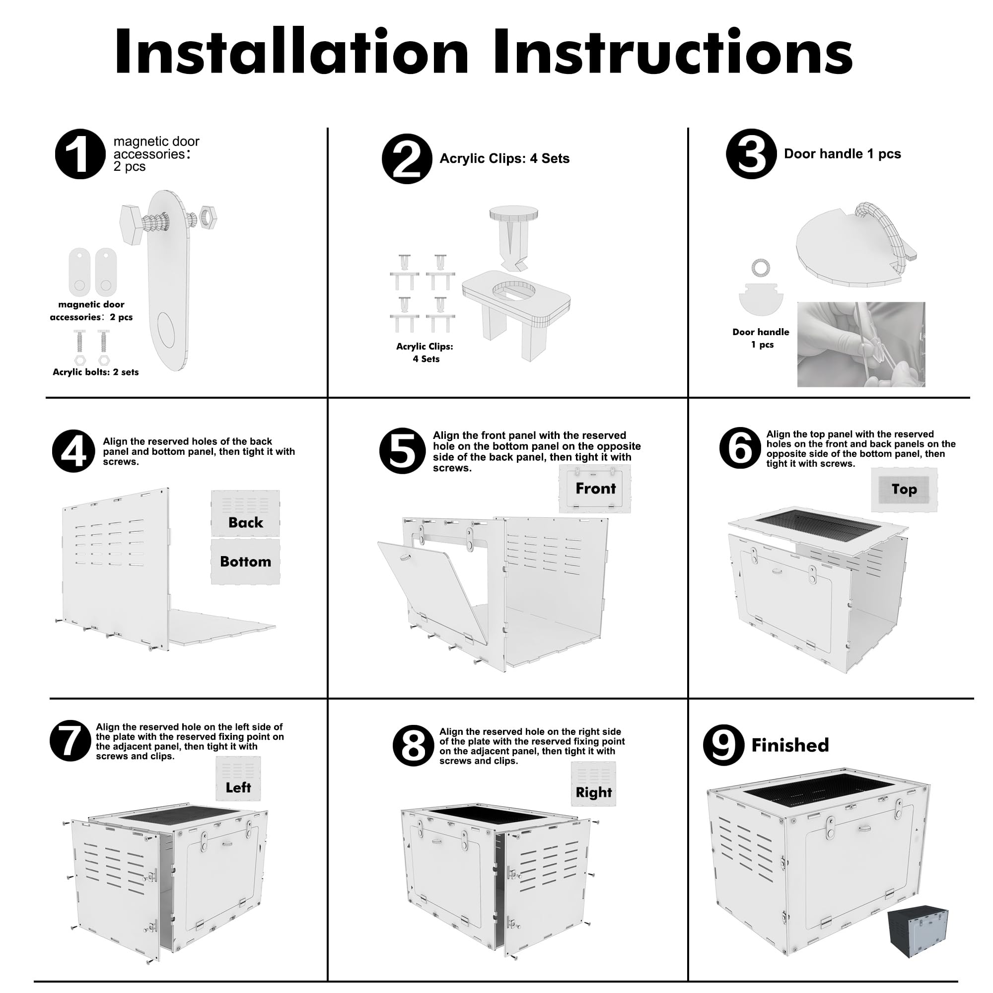 maiyuolg emballage et accessoires montrant préparation et protection