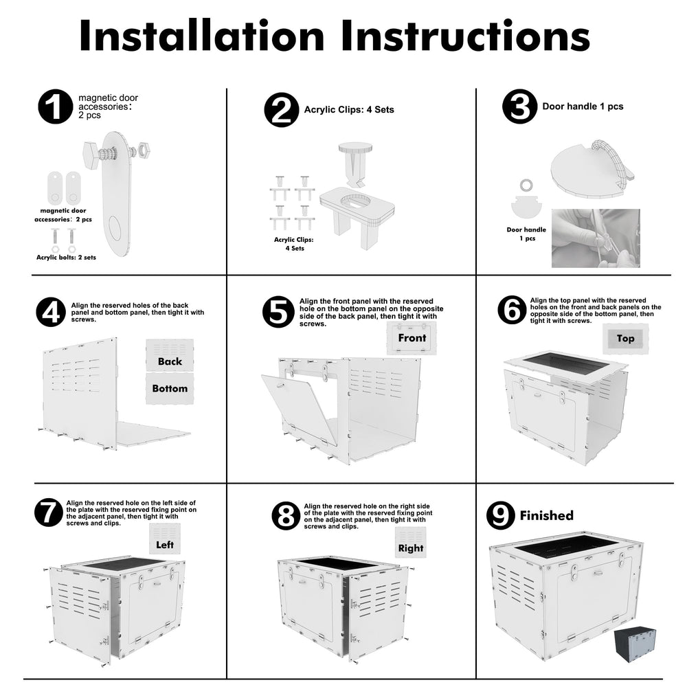 maiyuolg emballage et accessoires montrant préparation et protection