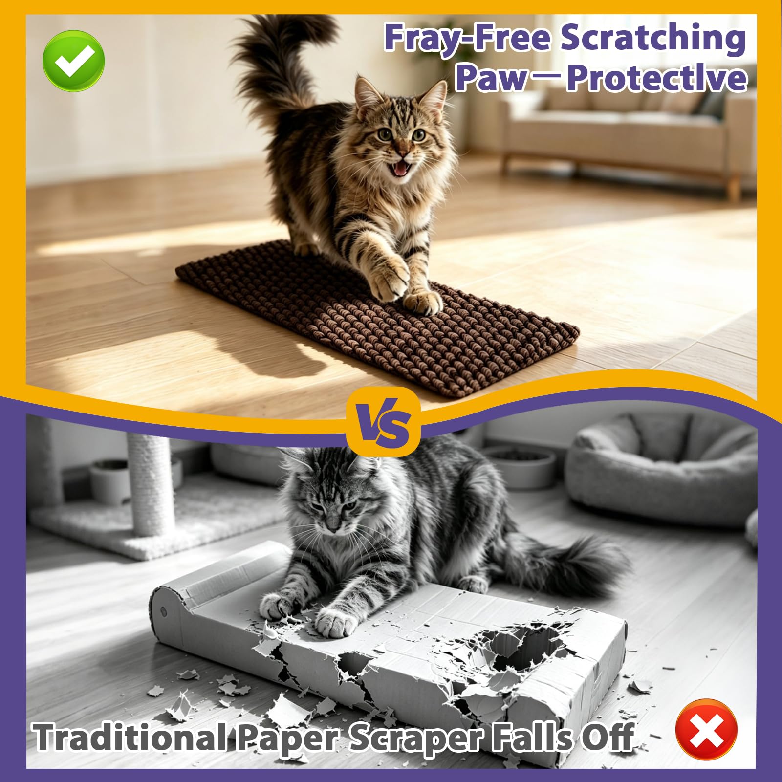Majewel trou de fixation pour jouet suspendu augmentant l'engagement du chat