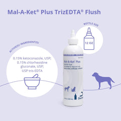 Mal-A-Ket flacon ouvert démontrant embout pour application précise et sûre
