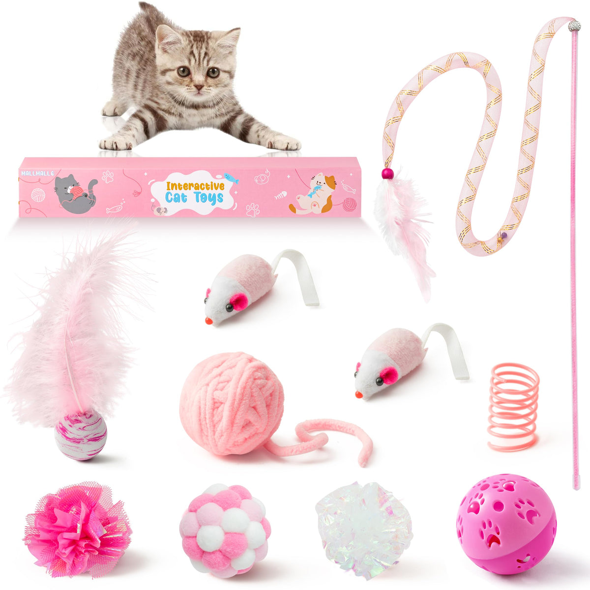 MALLMALL6 packaging face avant montrant le coffret et bénéfice de variété