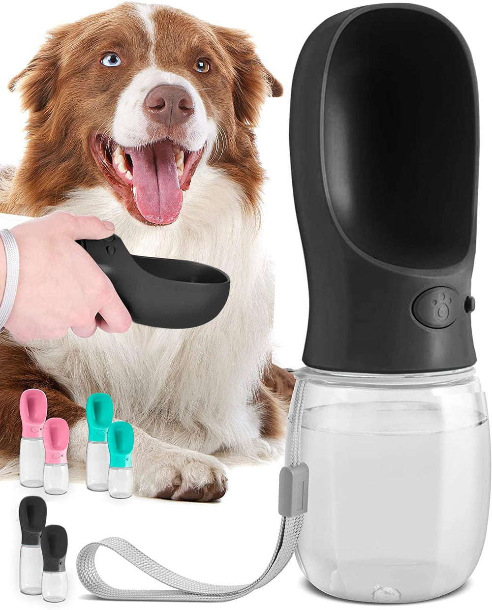MalsiPree bouteille face avant montrant le design compact et pratique