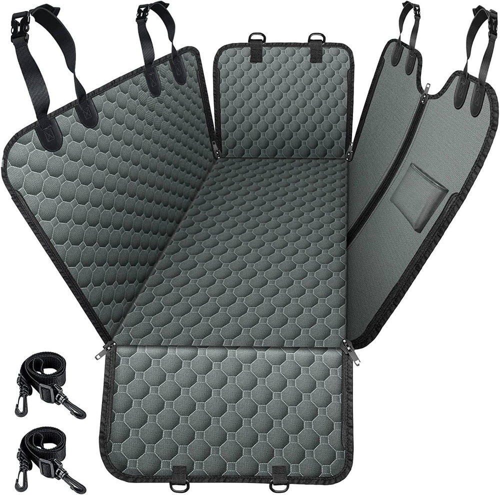 Mancro hamac face avant montrant couverture complète pour siège arrière et confort