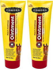 Manna Pro Corona Ointment emballage avant montrant le tube pratique et durable