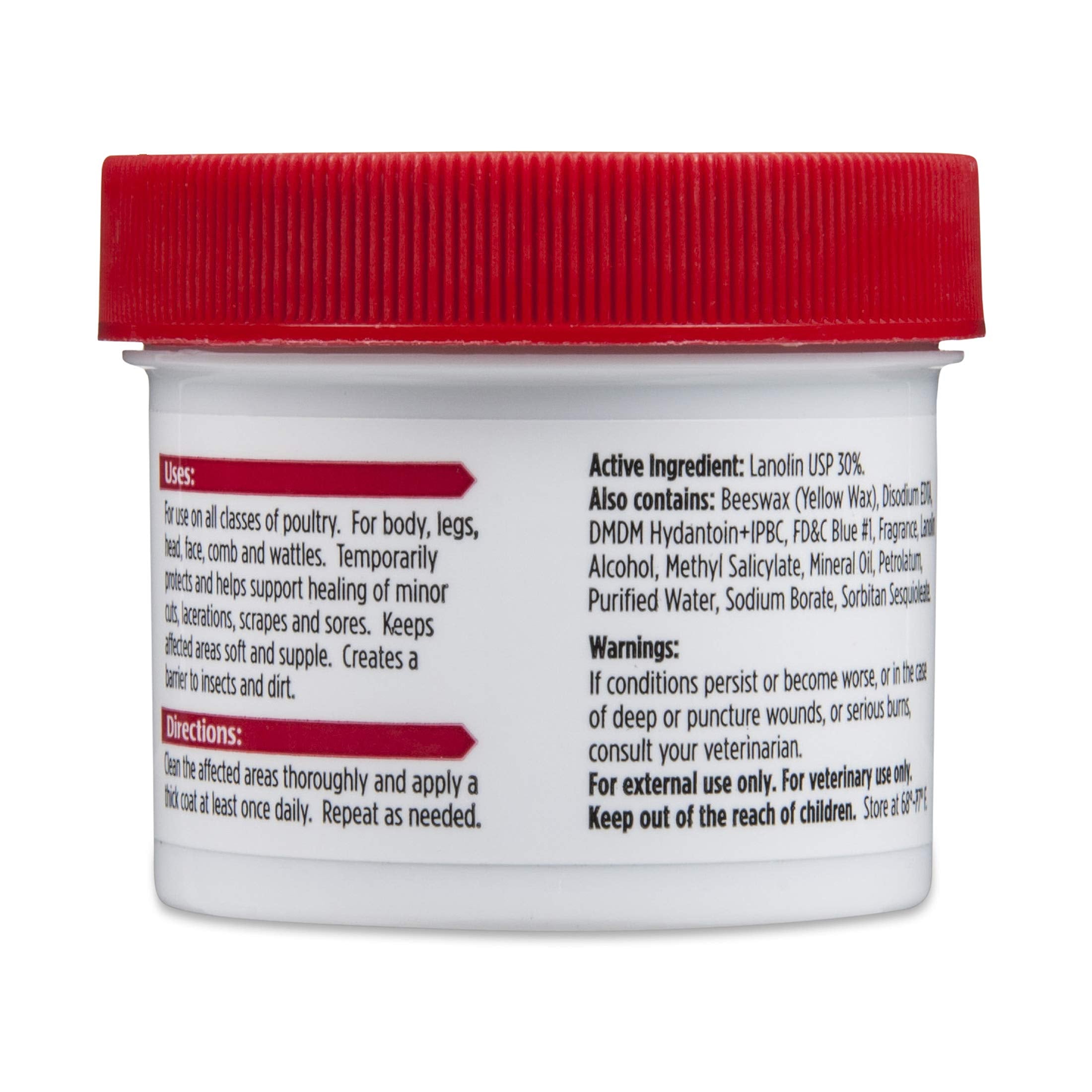Manna Pro texture gros plan montrant onguent épais et hydratation