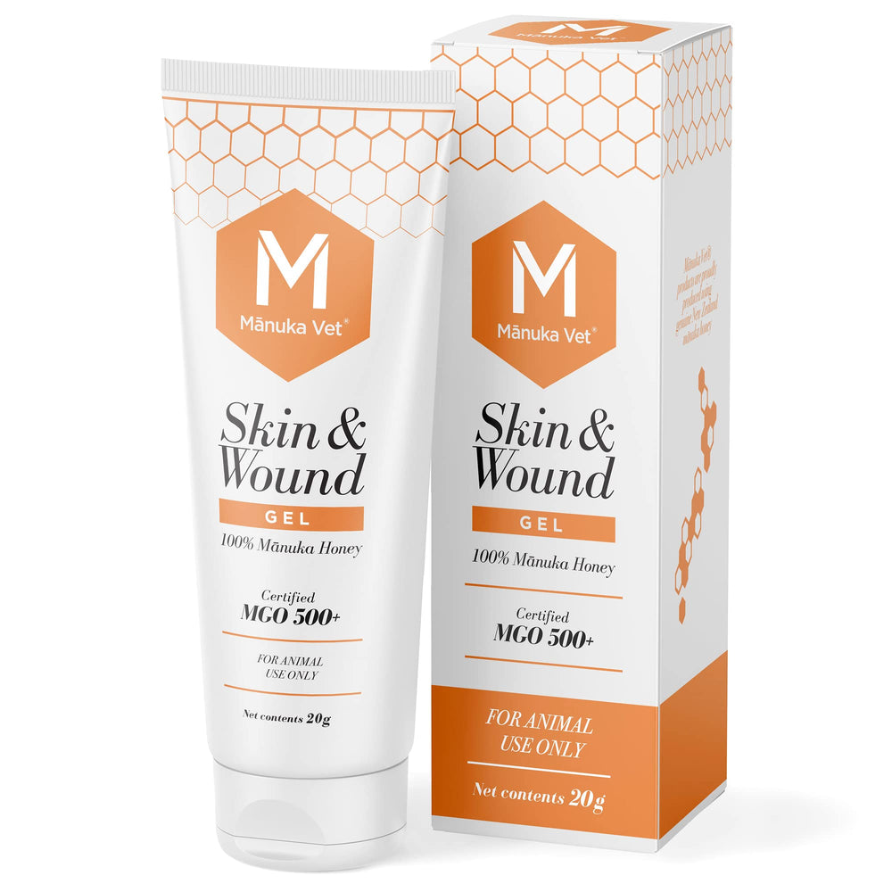 M Manuka Vet tube 20 g visible, facilite application et conservation