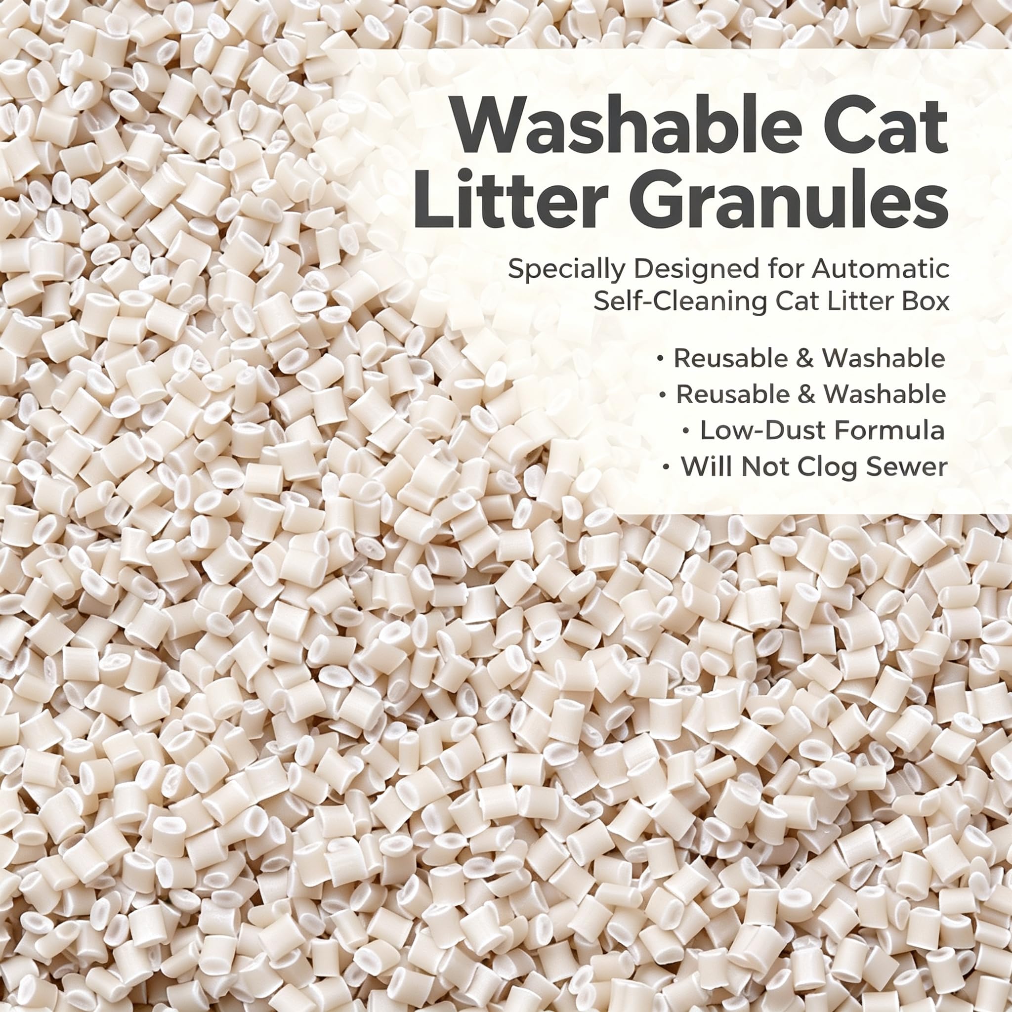 MAOMIDA granulés insérés dans Cat Genie pour compatibilité facile