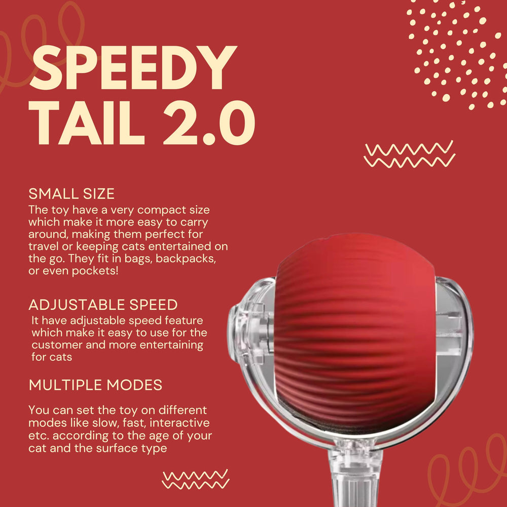 MARDYNUS Speedy Tail 2.0 en action avec un petit chien, favorise chasse simulée
