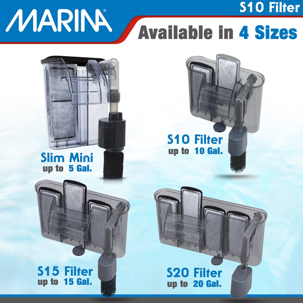 Marina S10 fixé derrière la vitre pour installation discrète et propre