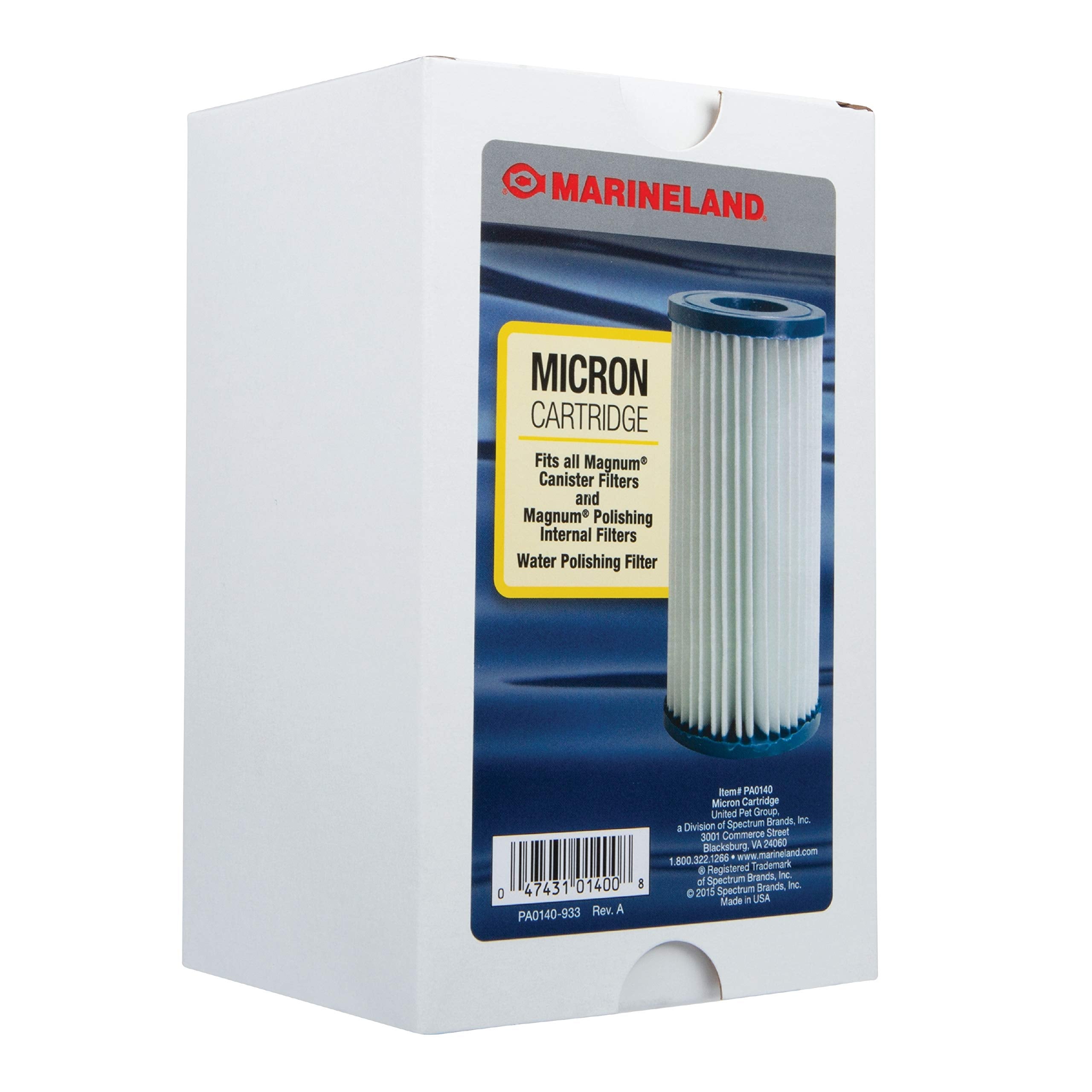 MarineLand cartouche Micron packaging et contenu pour identification simple