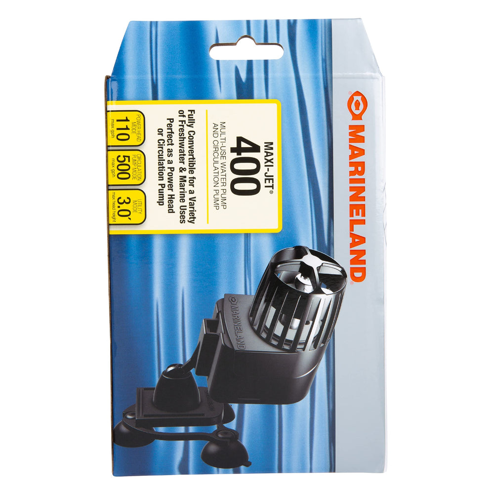 Marineland Maxi-Jet 400 gros plan rotor illustrant durabilité et entretien simple