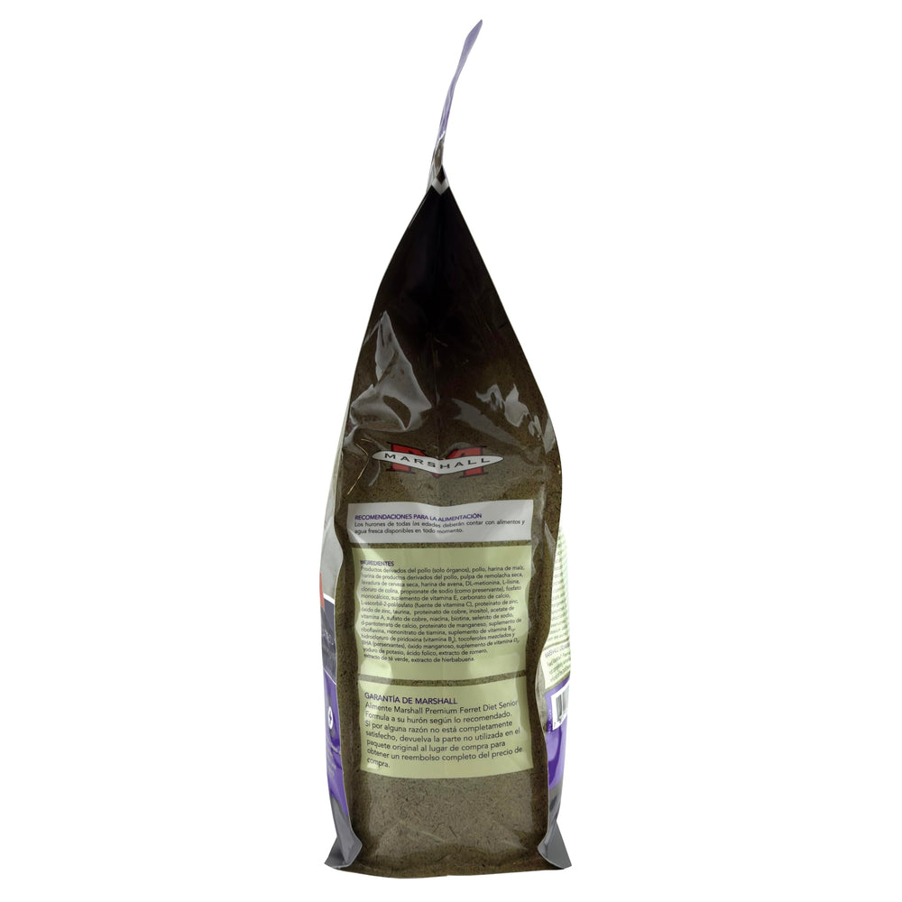 Marshall Pet Products gros plan texture des croquettes pour digestion facilitée