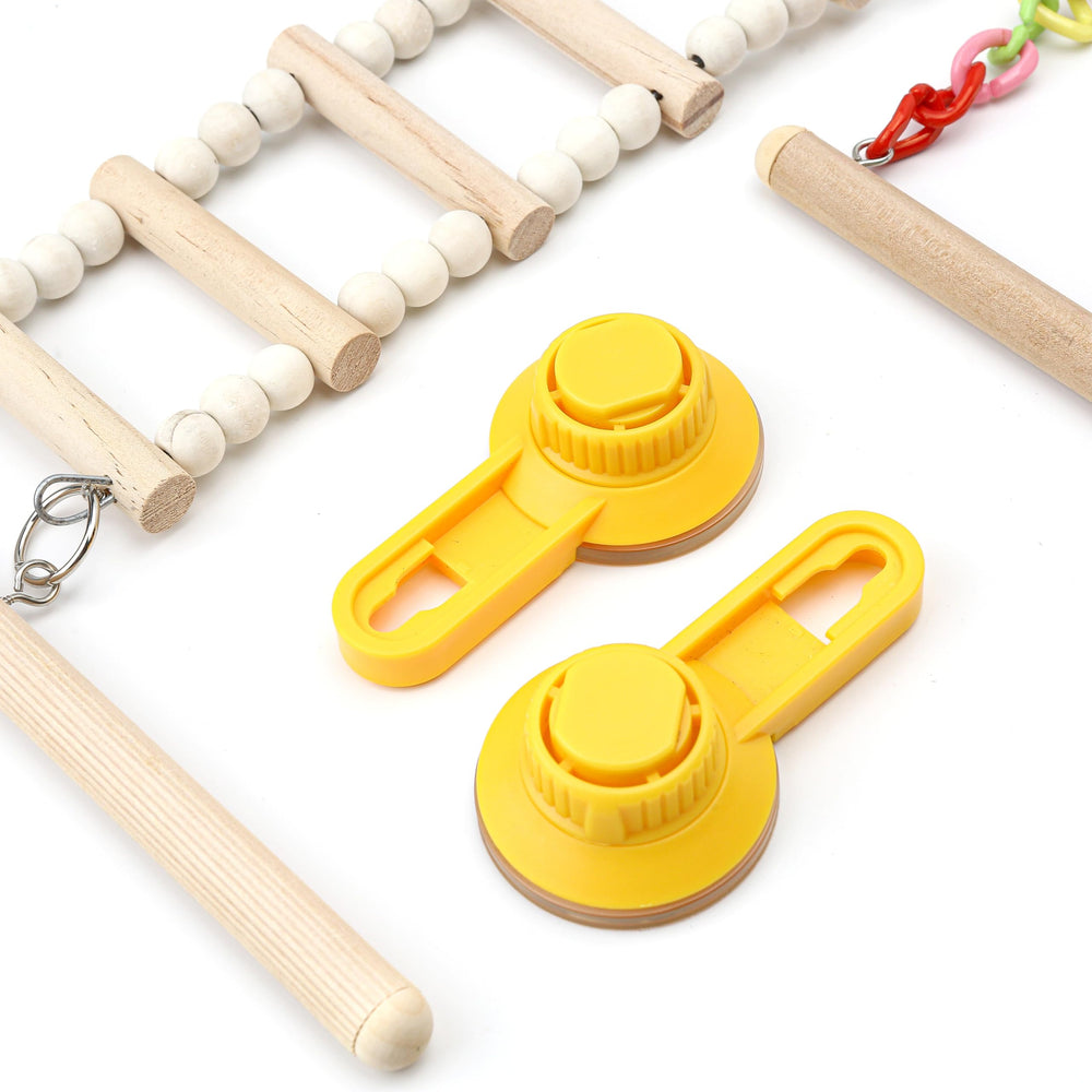 Marsrut perchoir avec oiseau dessus, confort pour repos et bain