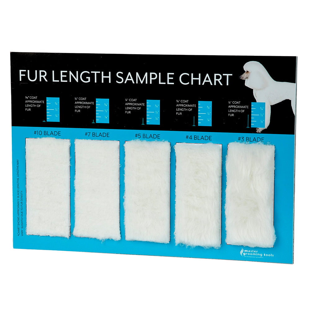 Master Grooming Tools gros plan des fibres illustrant la texture et la longueur nette