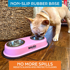 Master Pet Supply détail support surélevé, améliore posture du chien