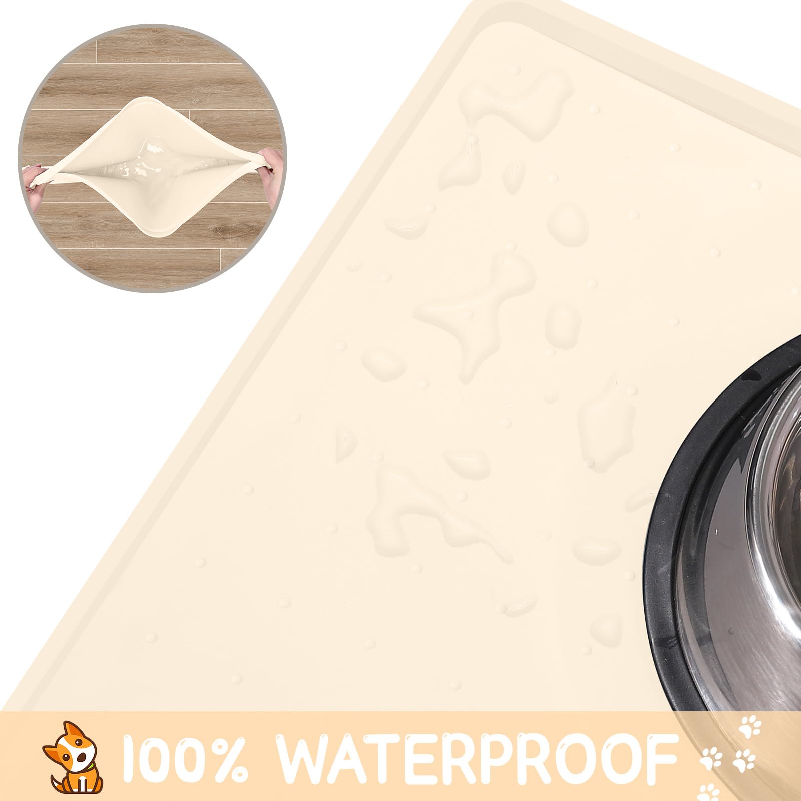 MateeyLife tapis enroulé prêt pour voyage et rangement facile