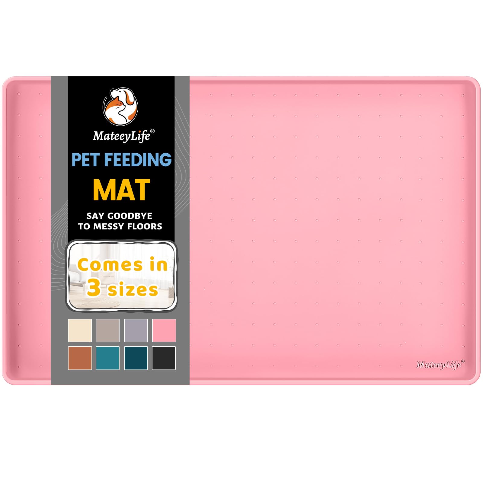 MateeyLife tapis face avant montrant protection et design pratique