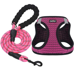 matilor harnais petit rose vue de face montrant coupe confortable
