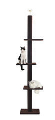 Max & Marlow vue avant de l'arbre à chat pour gain de place