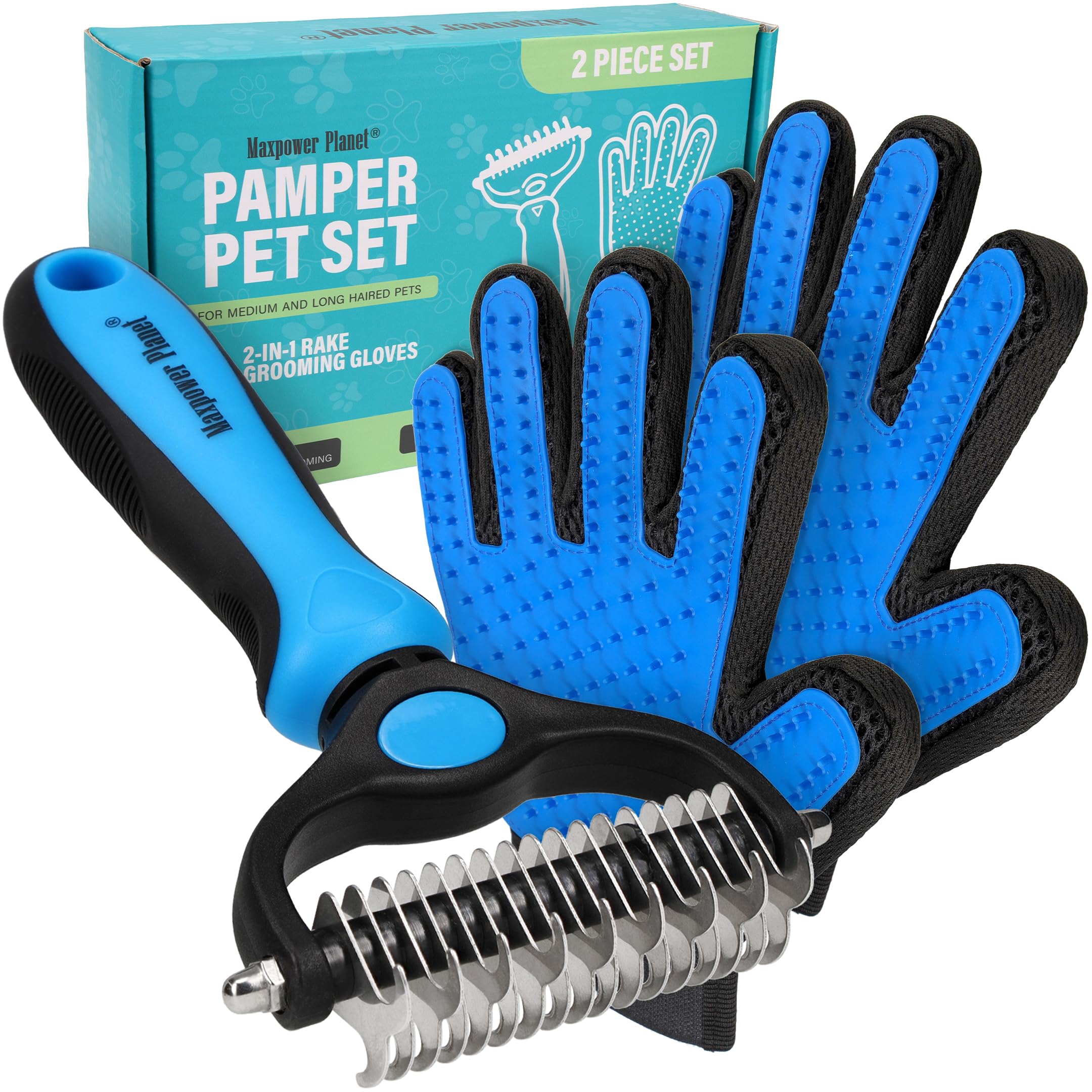 Maxpower Planet brosse double face posée montrant ergonomie et facilité d'utilisation