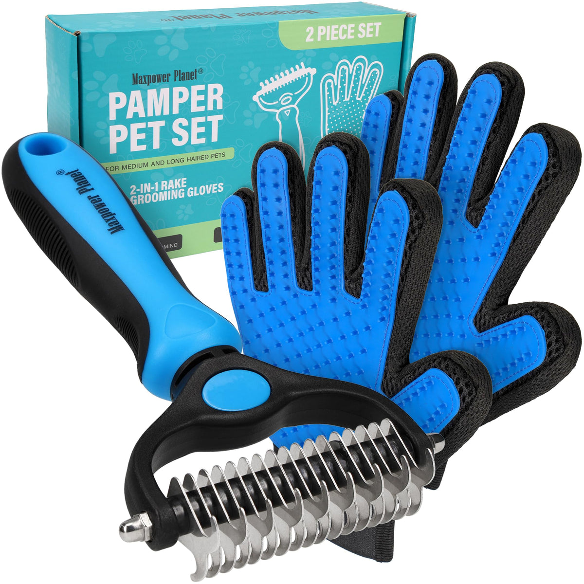 Maxpower Planet brosse double face posée montrant ergonomie et facilité d'utilisation