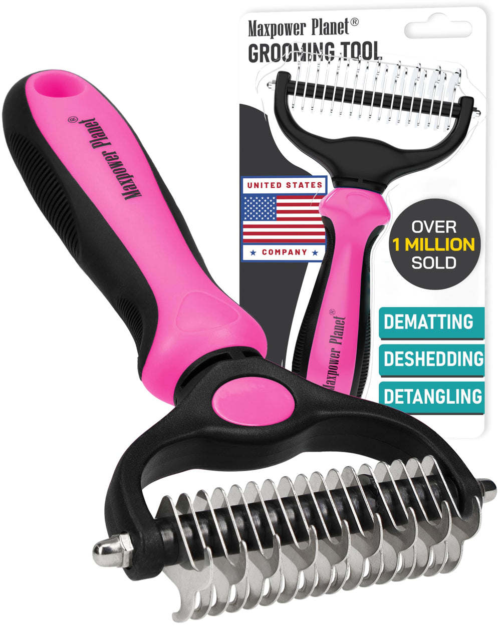 Maxpower Planet brosse face pleine montrant forme ergonomique et efficacité