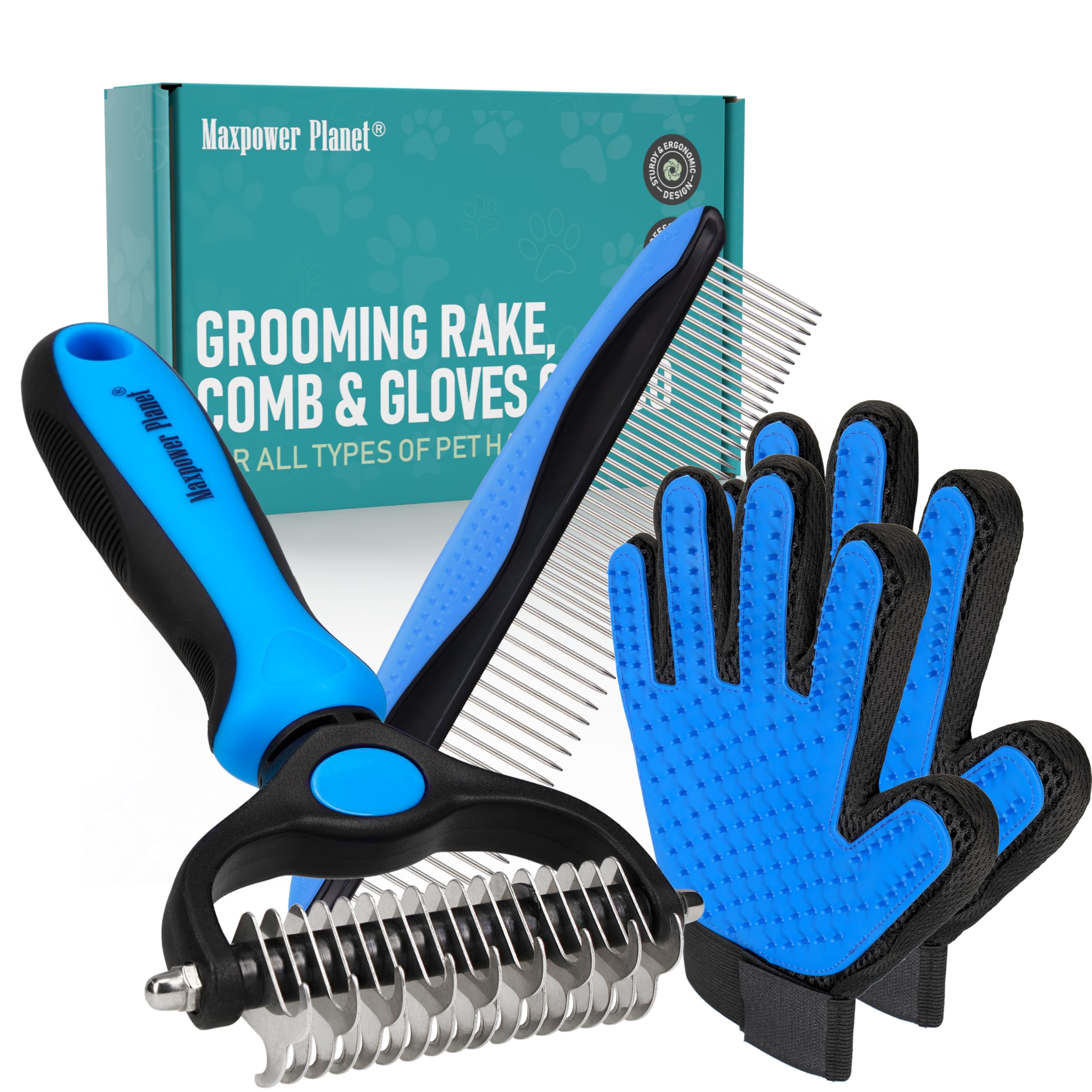 Maxpower Planet vue avant de la brosse montrant le design et l’ergonomie