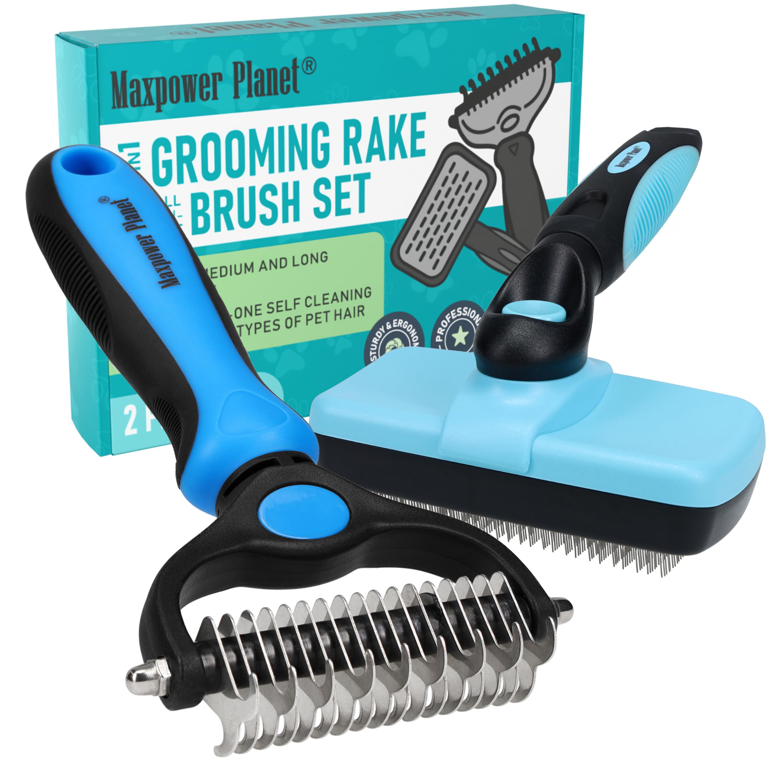 Maxpower Planet kit complet en boîte, maintien facilité du pelage