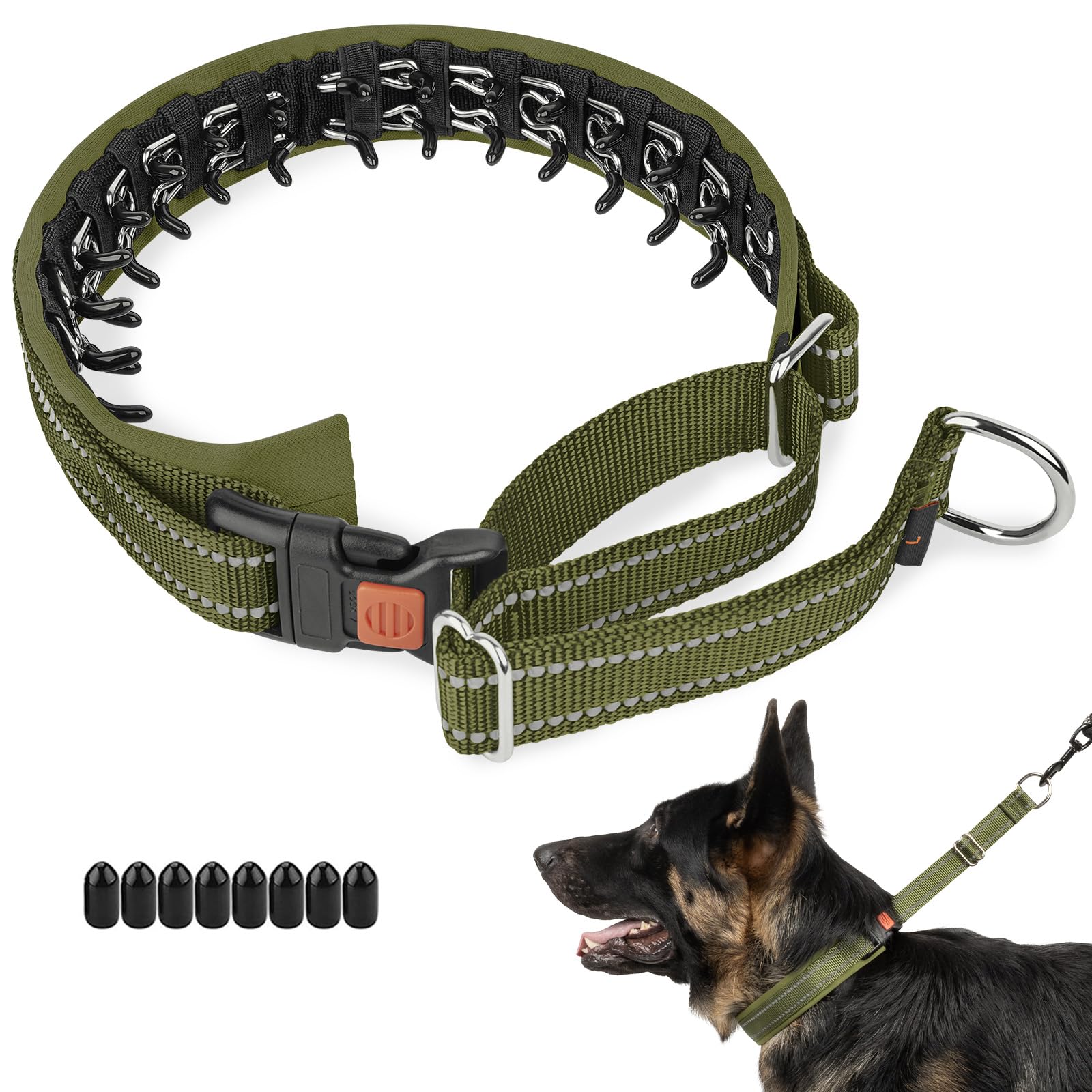 Mayerzon collier martingale face visible, look discret et sécurisant