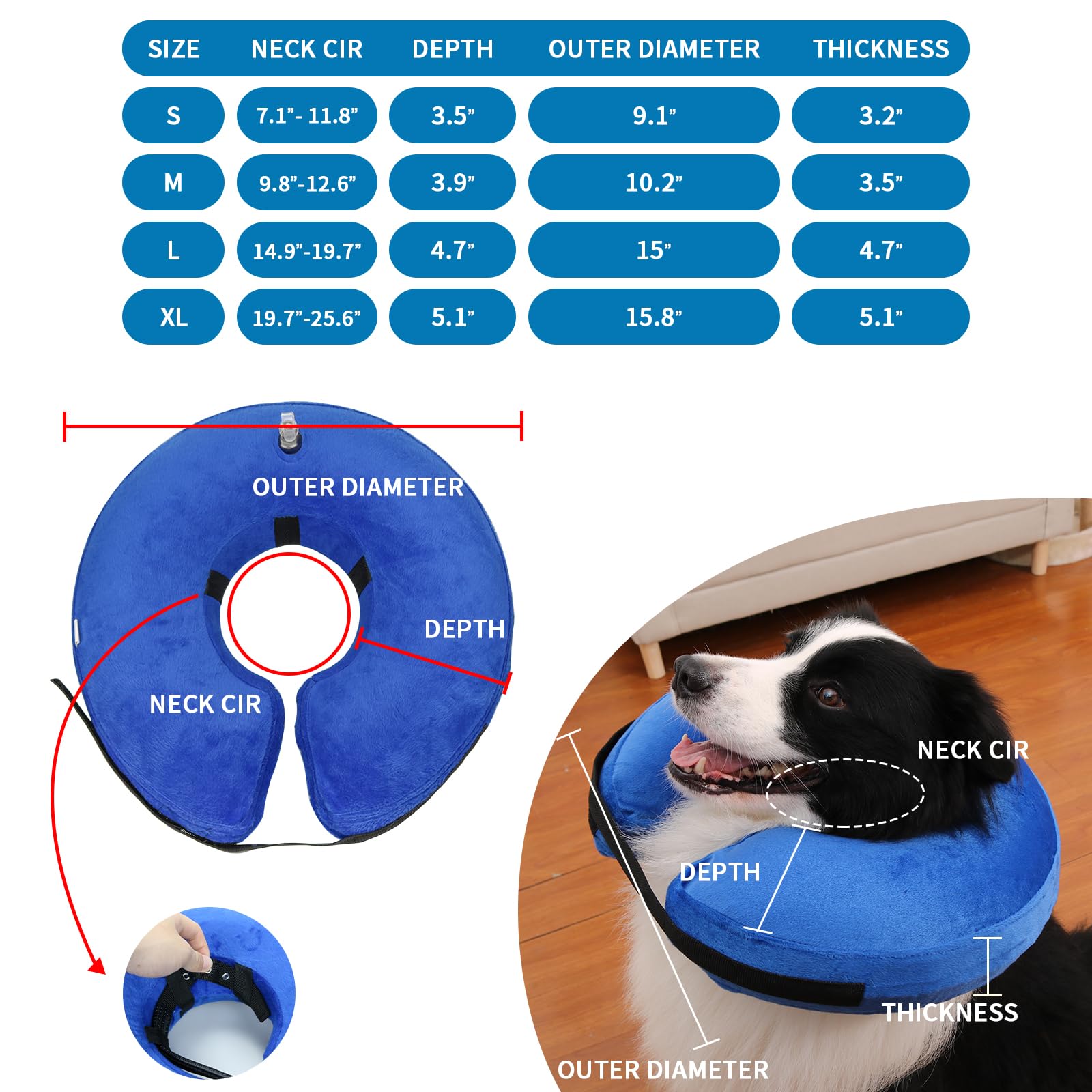 MCHY fermeture éclair pour enlever housse et laver facilement