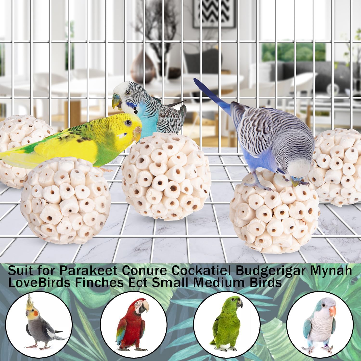 MdakeGo pack de six disposées illustrant quantité et rotation de jouets