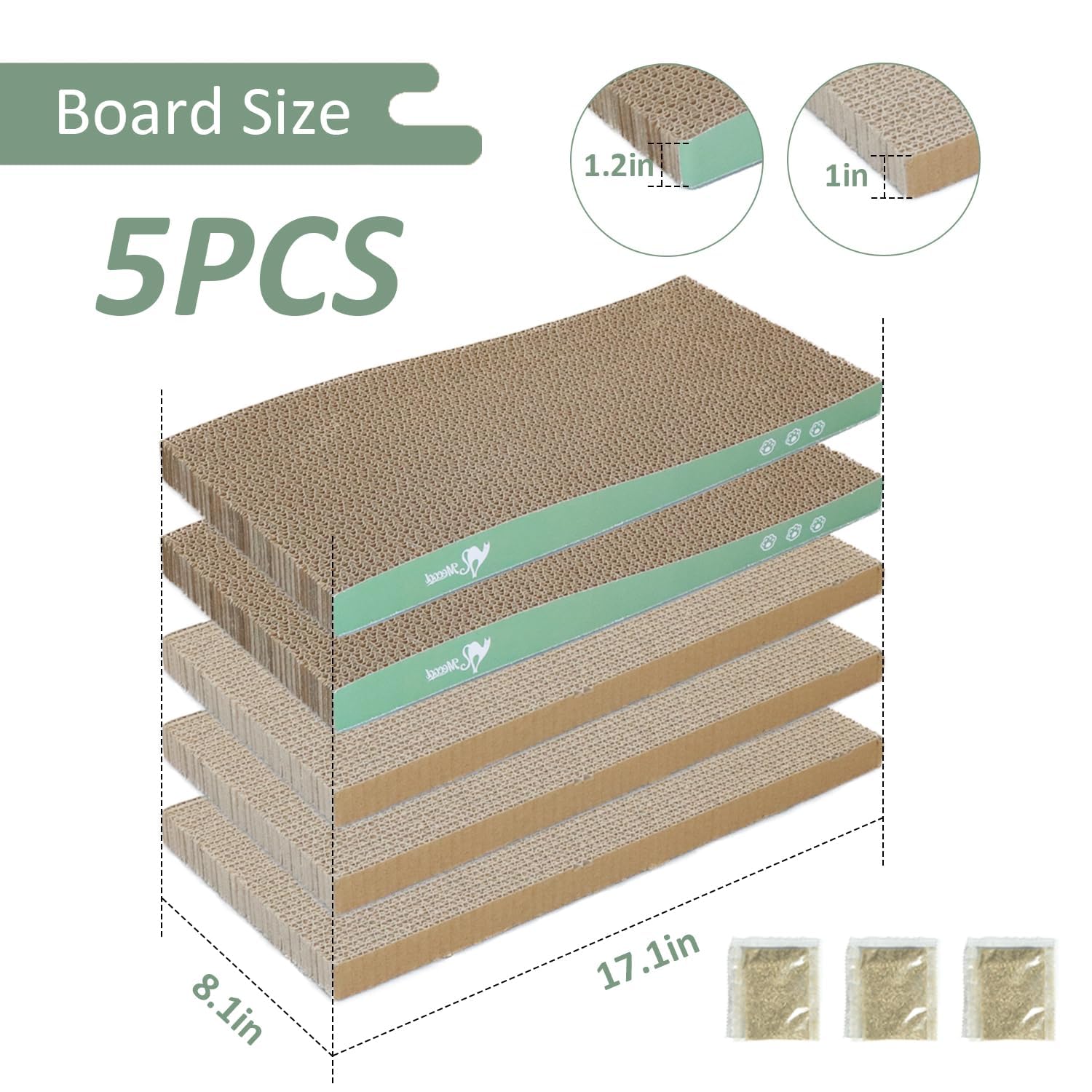 MECOOL gros plan du carton ondulé durable, texture résistante au grattage