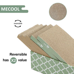 MECOOL plateau réversible montrant les deux faces, double durée de vie