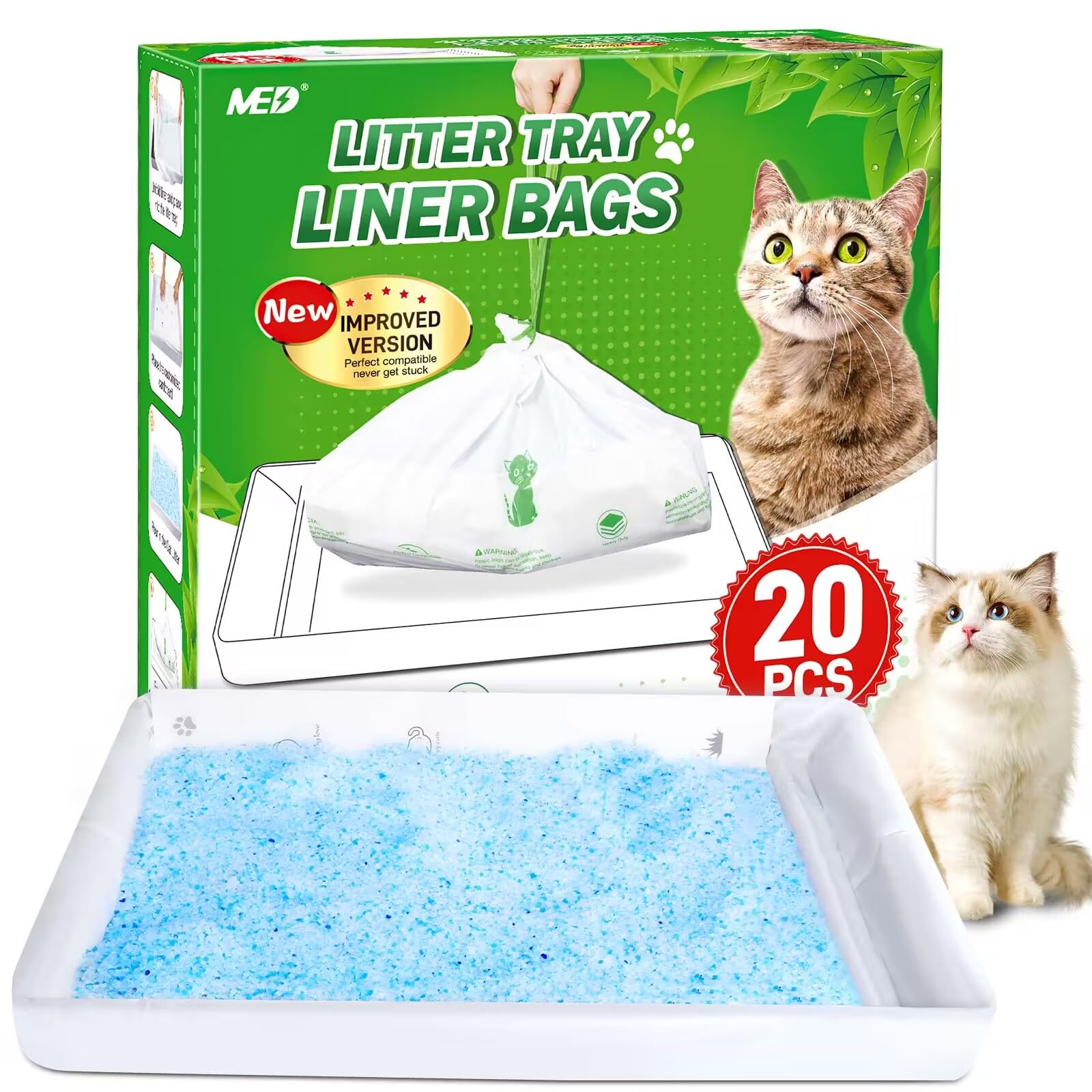 MED sac devant emballage montrant gain de temps