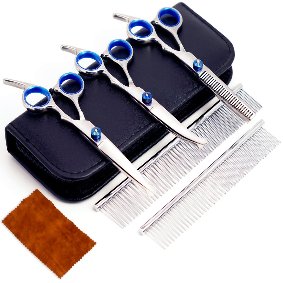 MEDUWEDU trousse ouverte montrant tous les outils pour un toilettage complet