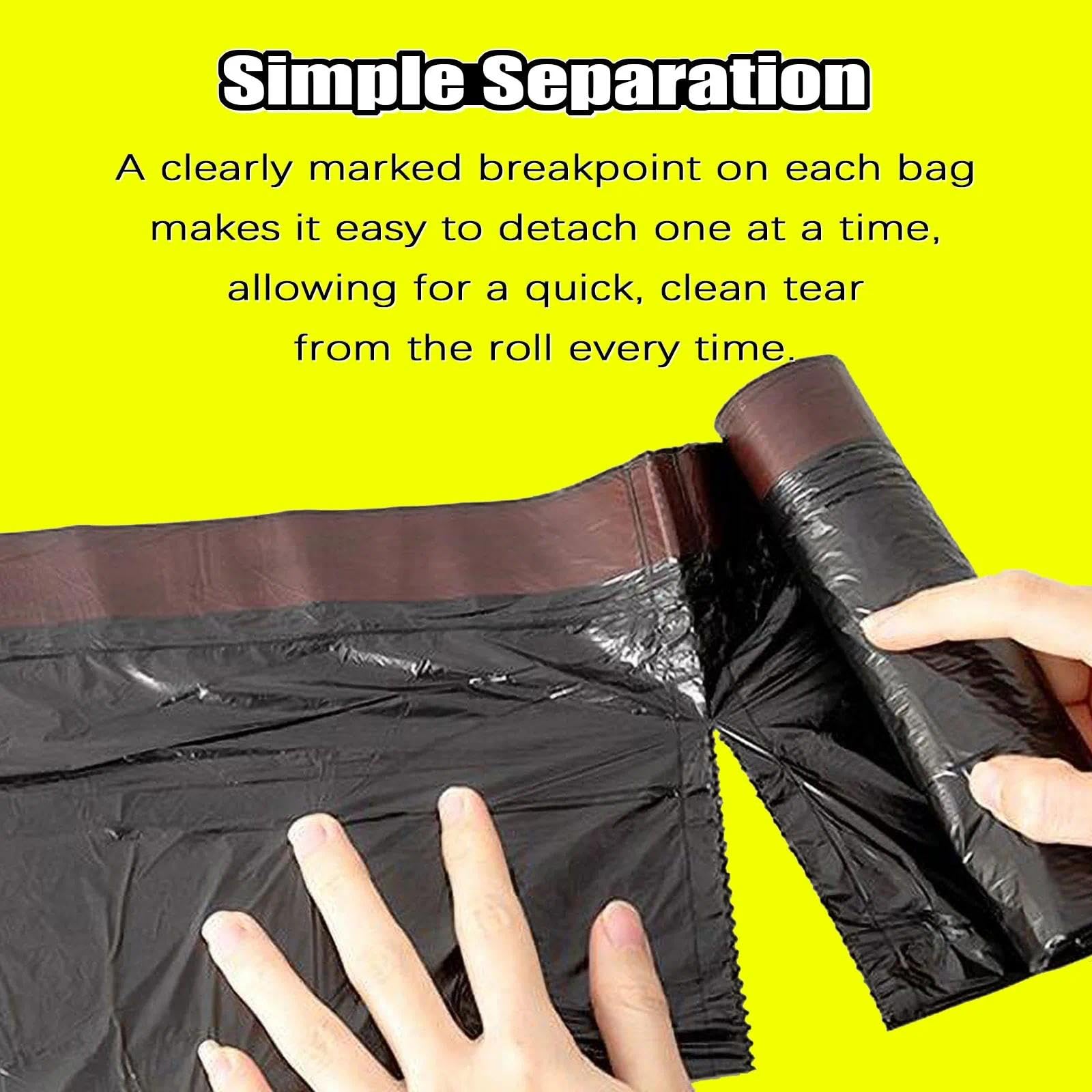 Meegood main déployant un sac, rend la mise en place simple et rapide