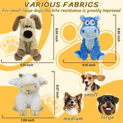 MeetYooo chien détail couineur visible pour stimulation sonore
