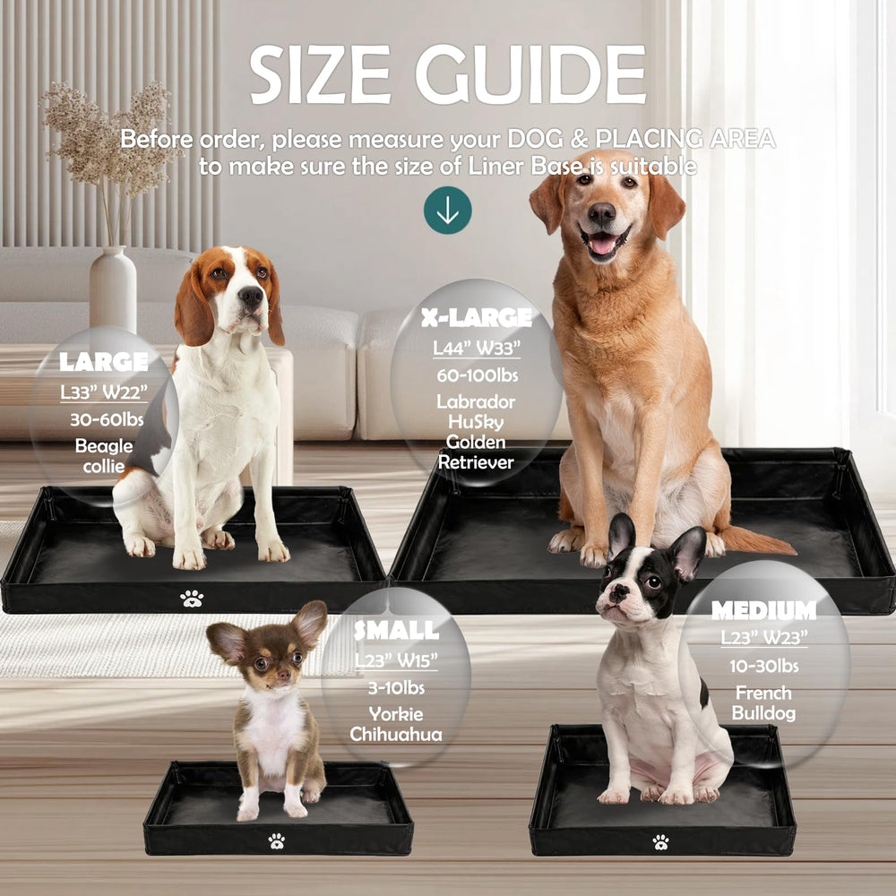 MEEXPAWS base imperméable, contient les fuites pour plus de sécurité