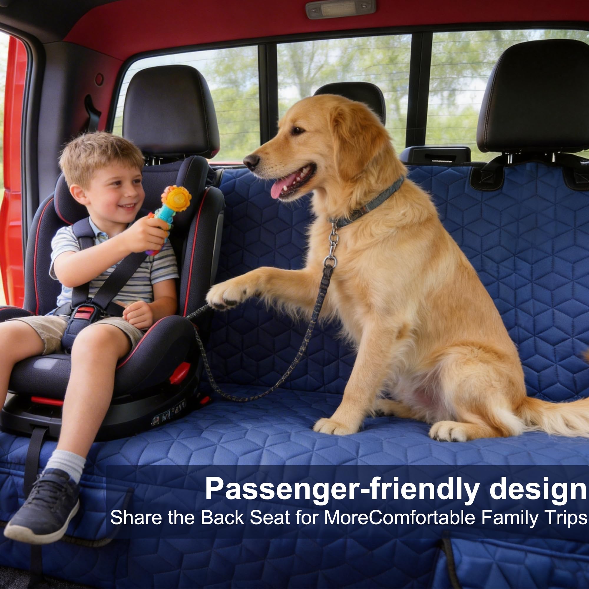 Meginc housse en use avec chien offrant confort sûr pour animal