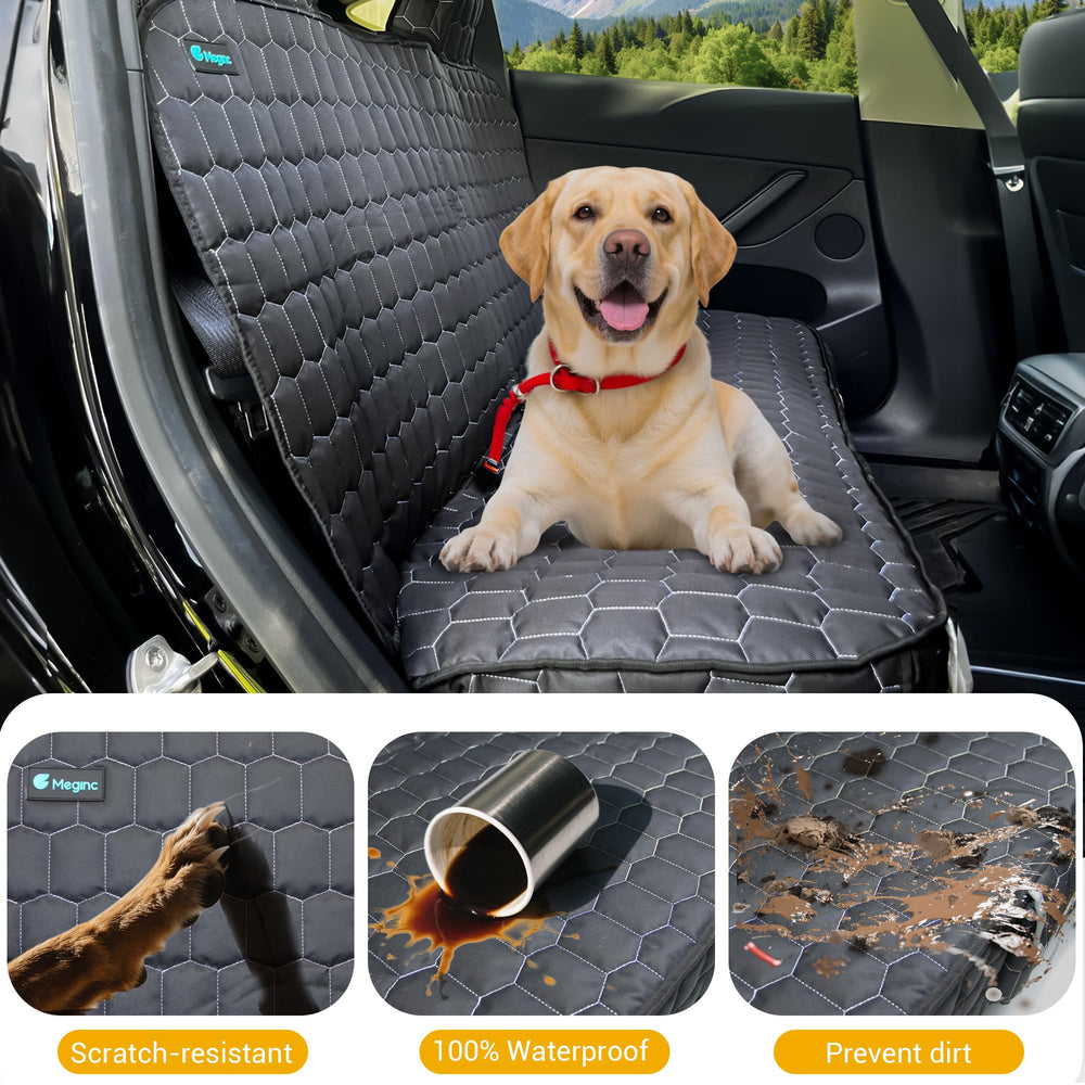 Meginc housse en usage avec chien pour trajet propre et stable