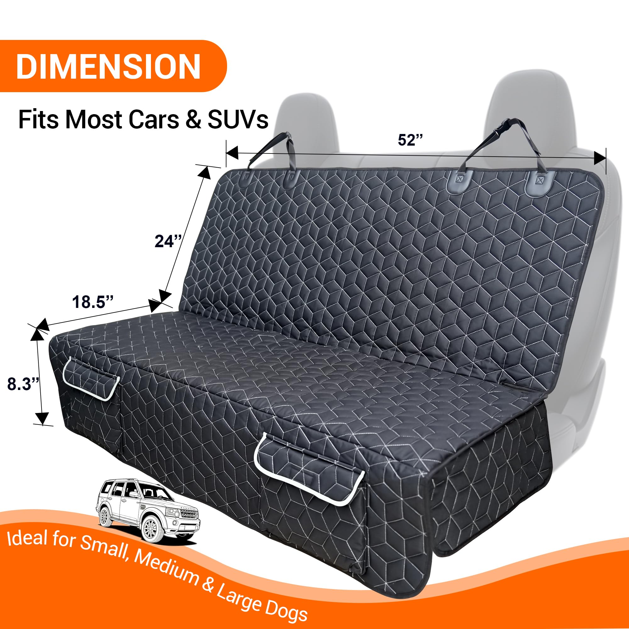 Meginc poches de rangement pratiques pour friandises et jouets en voyage