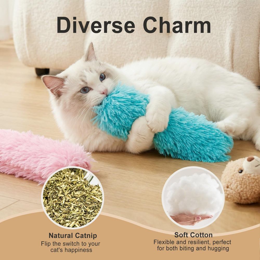 MehelloFeather coussins disposés couleurs variées pour stimulation visuelle