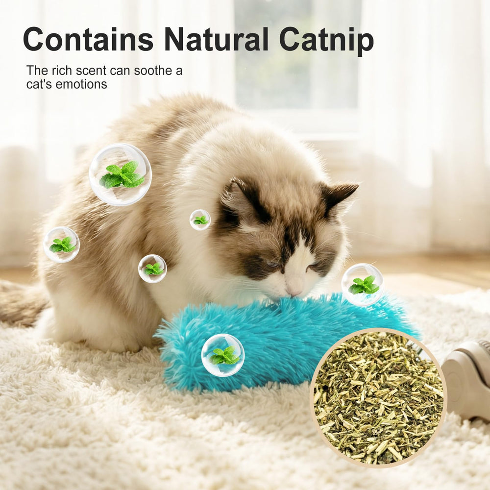 MehelloFeather étiquette indiquant cataire naturel et instructions d'entretien