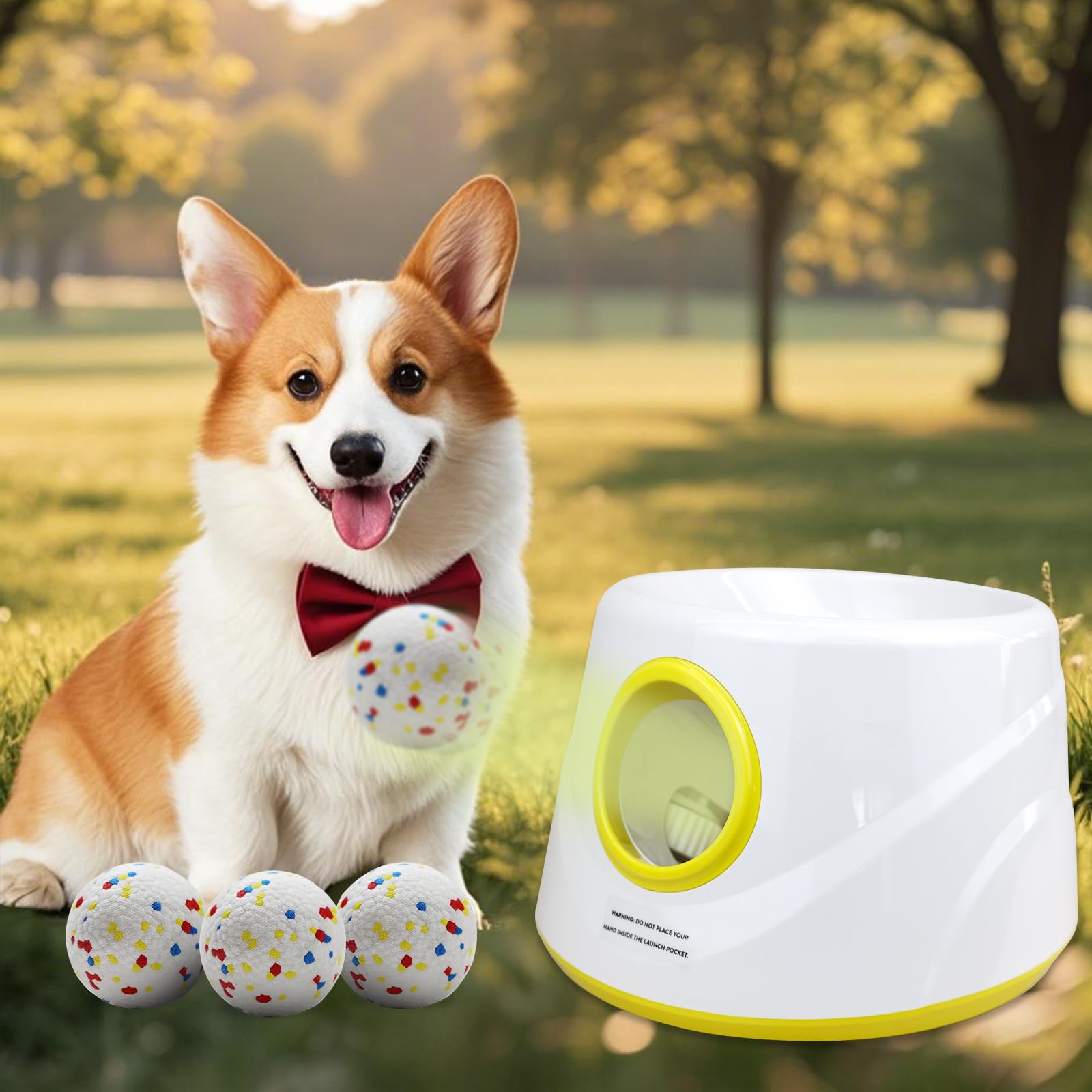 MEKAPLE vue avant de l'appareil montrant design compact et ouverture de lancement