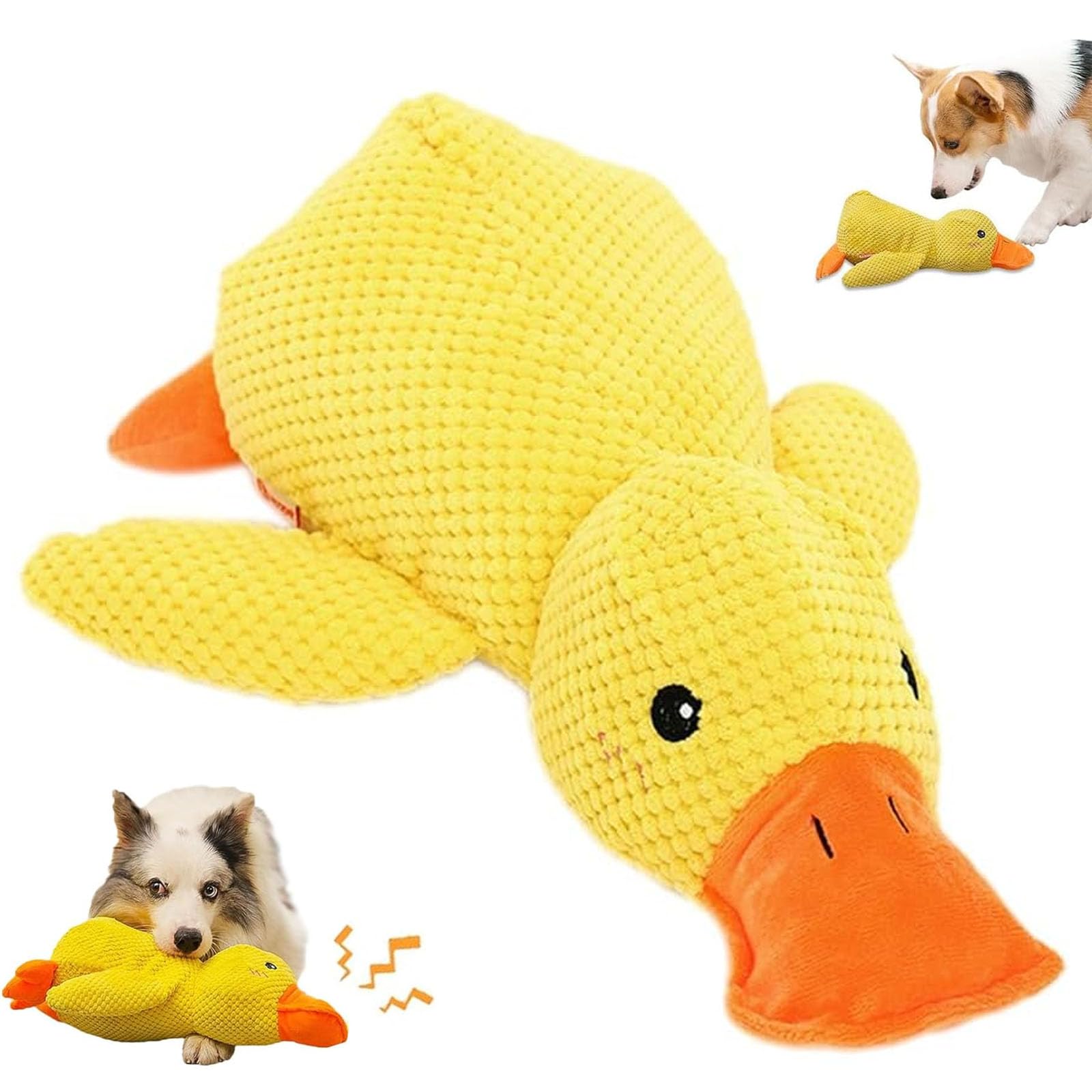 Mellow Dog canard face avant montrant forme et couleur apaisante