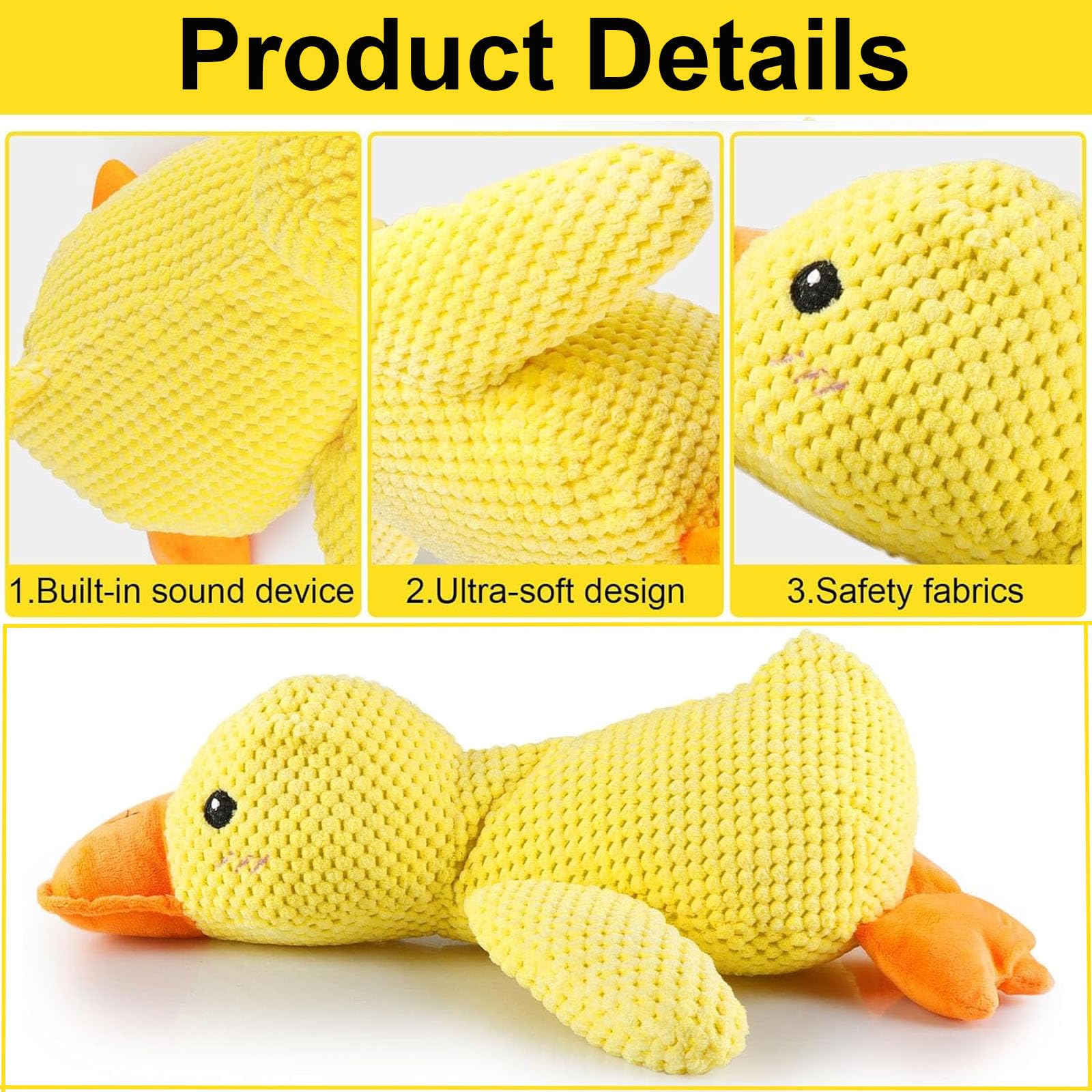 Mellow Dog gros plan texture résistante pour morsures durables