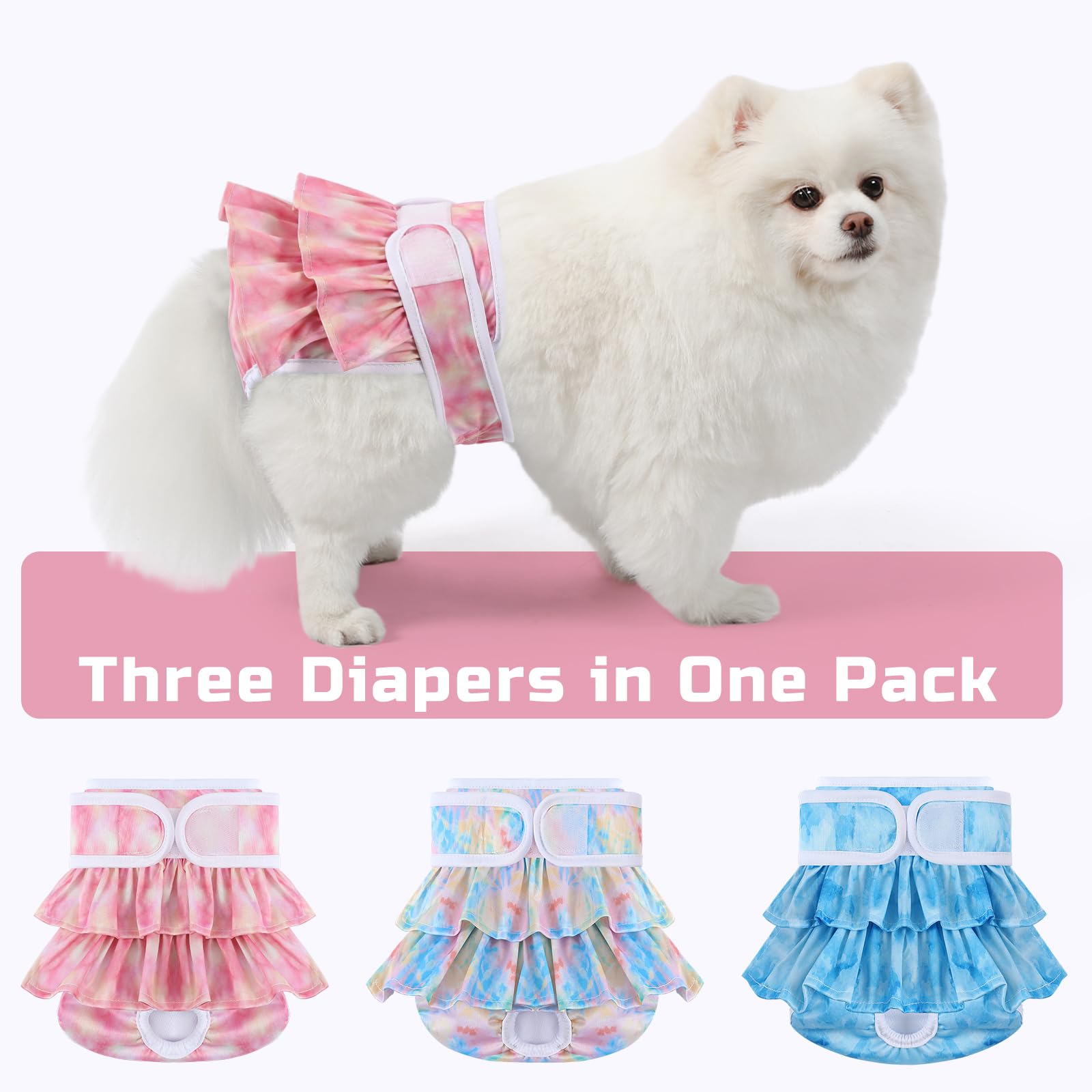 Mengelina comparaison d'échelle X-Small montrant ajustement sur petit chien